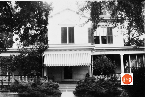 Key – Sims home in the 1930’s.