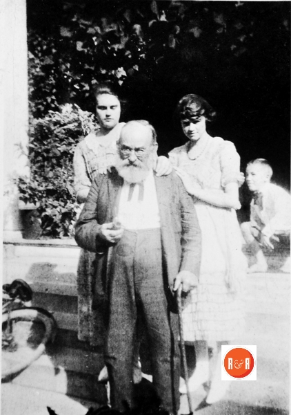 Mr. and Mrs. William R. Sims with their great grand-daughter Claudia Wherry