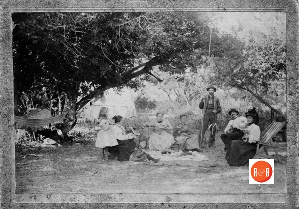 The Cross family often camped across the U.S. during their vacations.