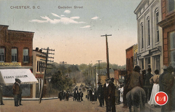 Early postcard view of Gadsden Street.  Courtesy of the AFLLC Collection - 2017