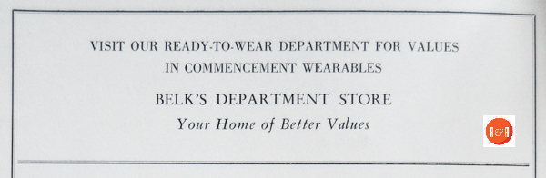 Advertisement dated 1932 