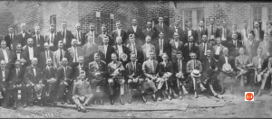 Men of the church from the turn of the 19th century. Courtesy of the Kelsey Collection - 2013
