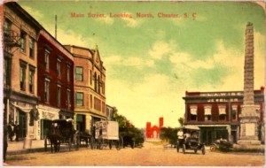 Postcard view of downtown Chester ca. 1910. Image courtesy of the Wingard Postcard Collection - 2012
