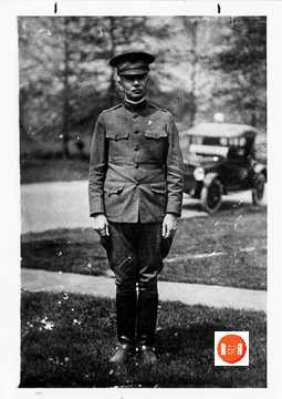Major M. L. Marion in his WW I uniform. Courtesy of the Pettus Archives and Winthrop University - 2014.