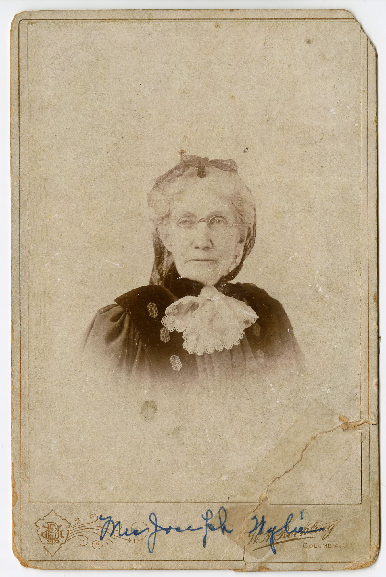 Mrs. Joseph Wylie (Martha Mary Millan Wylie) Courtesy of the WU Pettus Archives - 2023