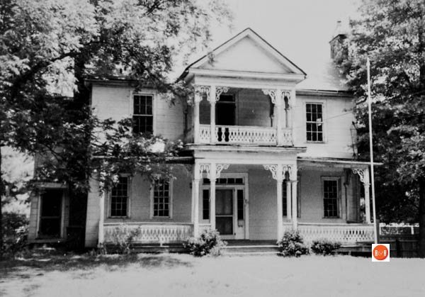 The original historic house that was moved from West End Street to Henry Street. Courtesy of the SC Dept of Archives and History – 1986