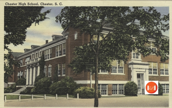 Chester High School Postcard