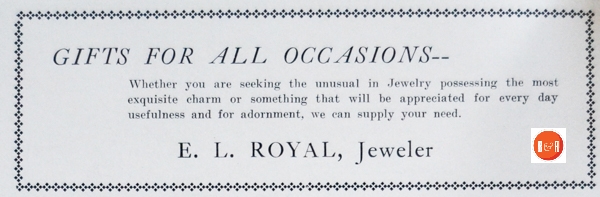 Royal Jewelry Co was in this location prior to 1958.