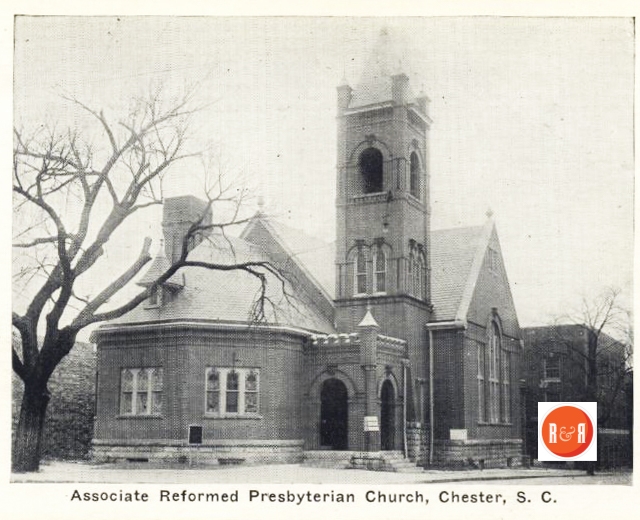 Early postcard image of the church.  Courtesy of the Davie Beard Collection – 2016
