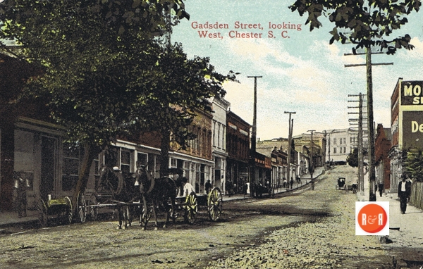 1894 – Sanborn Map diagram of the area on Gadsden Street.
Courtesy of the Davie Beard Collection – 2016