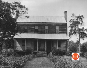 Reported to be the Colvin House. However, R&R questions this ID. Courtesy of the Chester Co Library