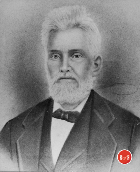 Jacob Fox Strait (1808 - 1890), was a neighbor of the Wherry family at Lewis Turnout.  His wife, Isabella Wylie Strait (1811 - 1881), was also a resident of the community.  Courtesy of the James M. Gaston Collection - 2019