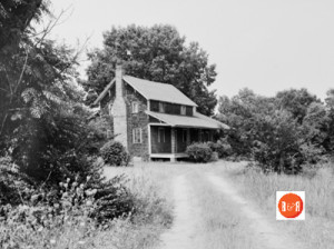 The historic National Register property, the Lewis Inn at Lewis Turnout could easily be Chester County's oldest remaining structure. Courtesy of the SCDAH