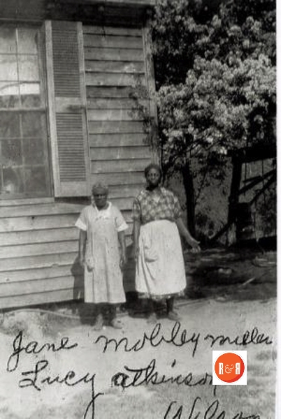 Employees at Cedarhurst: Jane Mobley Miller and Lucy Atkinson Wilson – Date unknown.