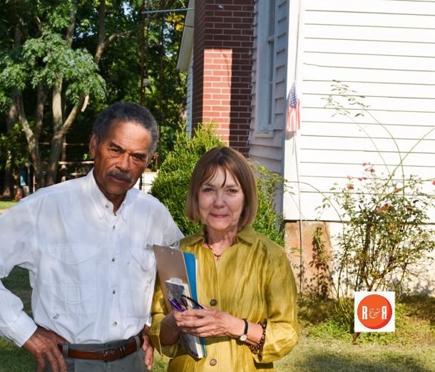 Mr. Billy Powell with Mrs. Joanna Angle, a R&R advisor and co-producer of the “Preservation from the Heart” video series.