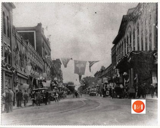 Roddey Mercantile and the Carolina Hotel (pictured on the right), Main Street, Rock Hill, SC.
