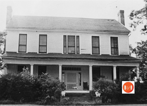 View of the Stringfellow house in circa 1985 / Courtesy of the Chester Co Library