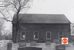 Early image of Catholic Presbyterian Church of Chester Co., courtesy of the Chester Co. Library