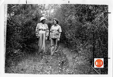 Friends Jean Nichols and Jean Agee worked tirlessly to preserve Chester County history for decades.  Image courtesy of the WU Pettus Archives – 2014