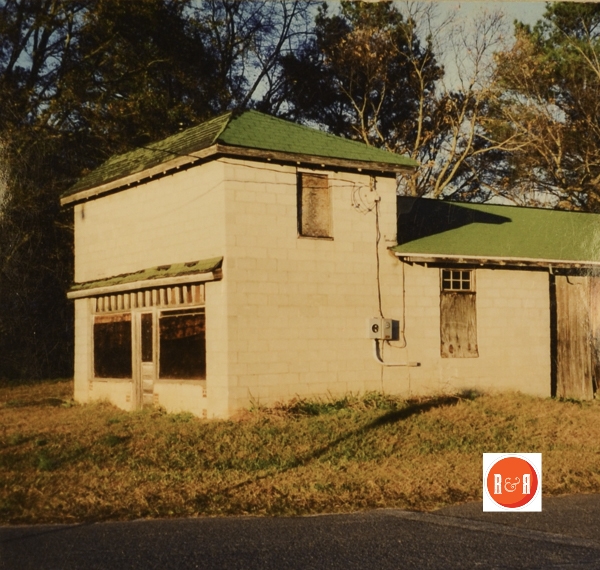 The workshop of Mr. Clawson in Richburg, S.C.