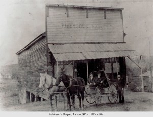 Lando Racket store in the late 1890's.