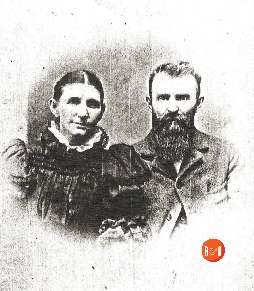 W.O. Guy and his wife Martha Catherine Blair