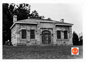 Constructed at Dearborn Island by John McCullough and later moved to Landsford Park. Courtesy of the Pettus Archives and Winthrop University - 2014.