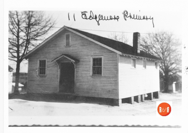 Edgemoor Primary School – Courtesy of the Chester County Library, Chester, SC