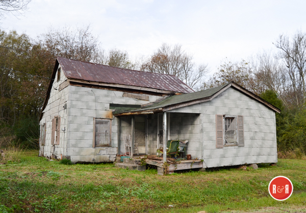 Rural home across from old Cedar Grove Church and Cemetery - 2018