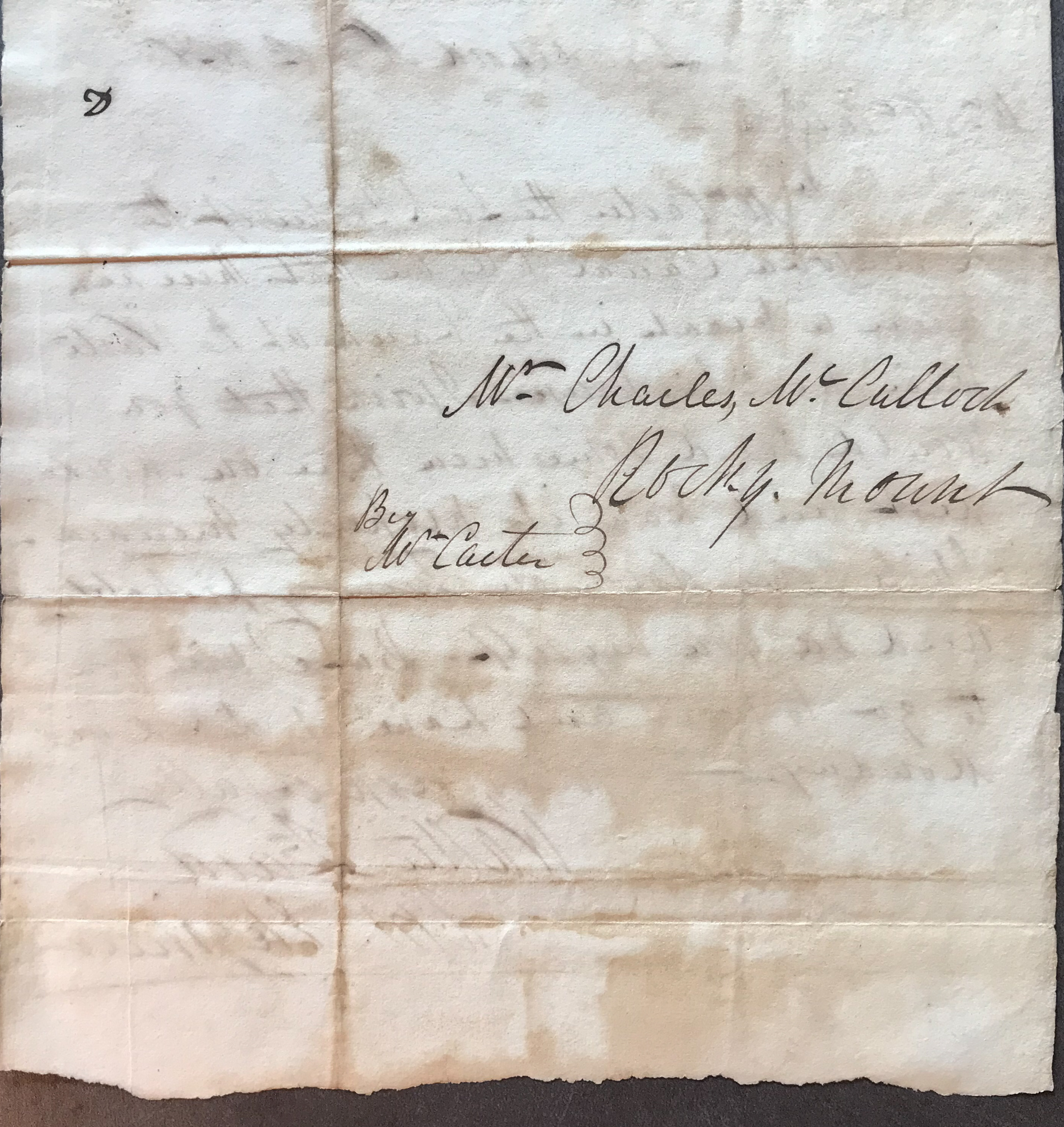 WM. CARTER'S REQUEST FOR REPAIRS @ FISHING CREEK CANAL - 1828, p. 2
