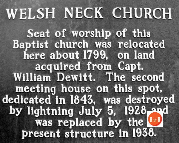 Welsh Neck Baptist Church
