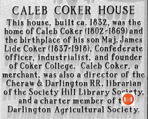 Caleb Coker House