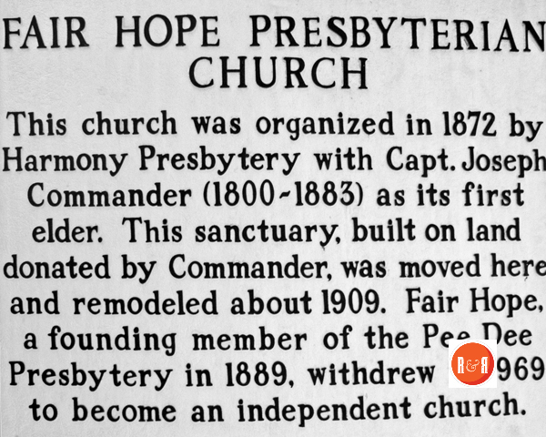 Fair Hope Presbyterian Church