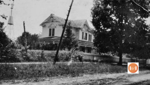 The Beaty home was often photographed by citizens of Winnsboro, including Mr. Van Center. This home would have been on his daily route both to work and home. Courtesy of the Van Center Collection.