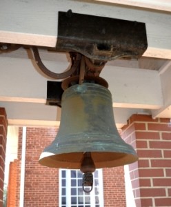 Original church bell.