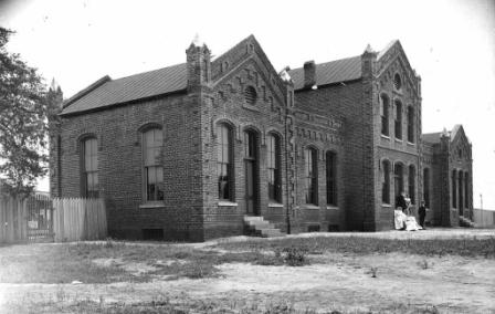 The original Mt. Zion School building. Courtesy of the FCHS.