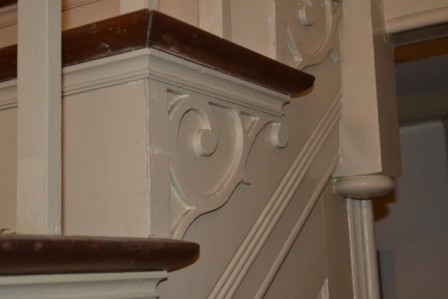 Fretwork at the Cathcart house.