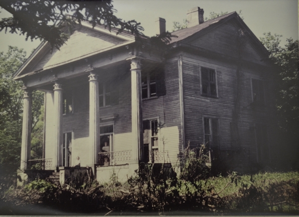 The Boylston home prior to restoration.