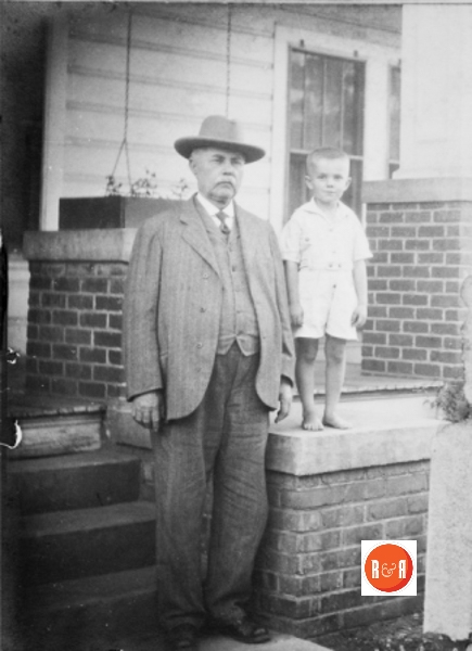 J.M. Harden, Sr. with his grandson, J.M. Harden, III at their home.