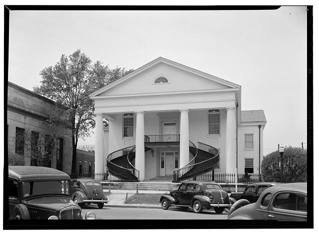 Circa 1940 HABS photograph of the Fairfield County Courthouse