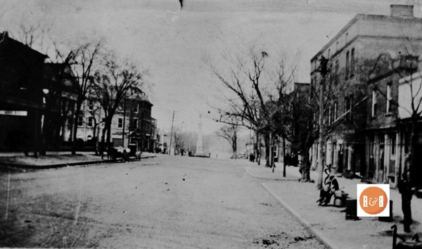 View of South Congress street in circa 1912. Courtesy of the Van Center Collection