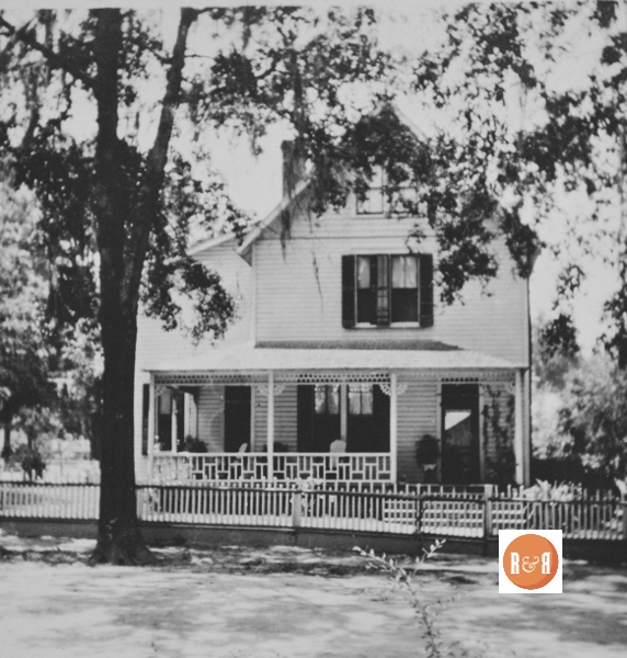 This late 19th century home once stood next to the Macfie house on South Garden Street and was moved outside of Winnsboro. Courtesy of the Van Center Collection