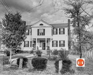 Stevenson home in 1948 – image by photographer Earnest Ferguson