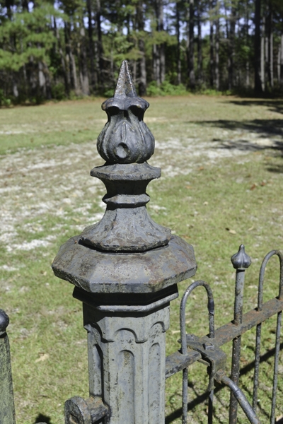 Images of the historic New Hope cemetery found east of the church.