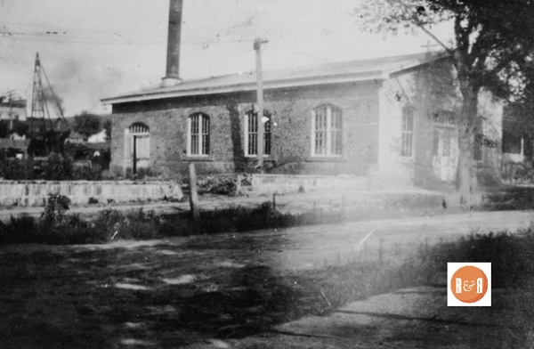 Early image of the old building, courtesy of the Van Center Collection