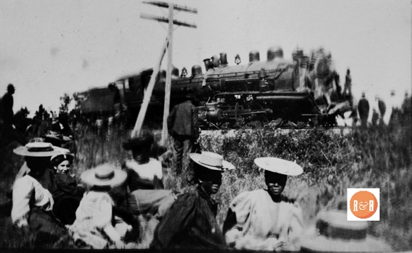 Early 20th century train derailment just south of Winnsboro, S.C. Courtesy of the Van Center Collection