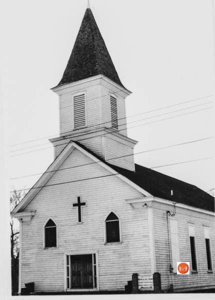 SCDAH image taken of the church in 1981 prior to remodeling.