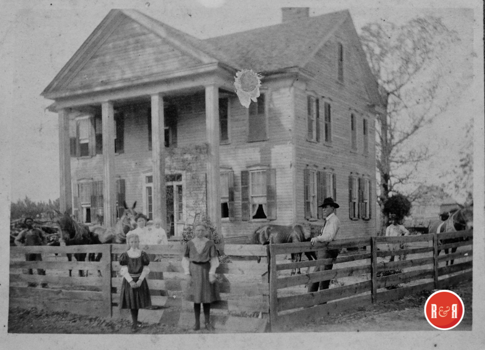 ENLARGED IMAGE OF THE KIRKPATRICK - CLOWNEY HOME