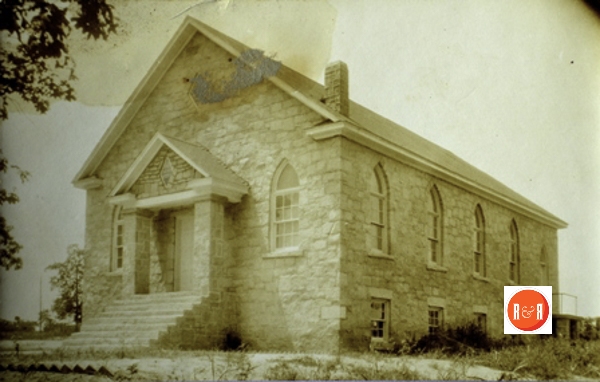 Bethel Methodist church shortly after completion in 1936. [Courtesy of Ben Hornsby]