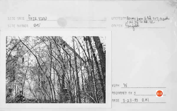 Courtesy of the SC Dept. of Archives and History – 1986